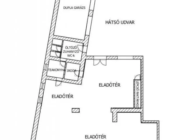 Kiadó kereskedelmi és ipari ingatlan Szentes 341 nm