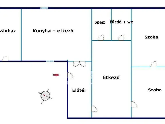Eladó ház Cegléd 70 nm