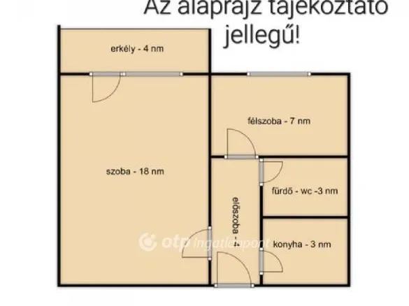 Eladó lakás Budapest XV. kerület 35 nm