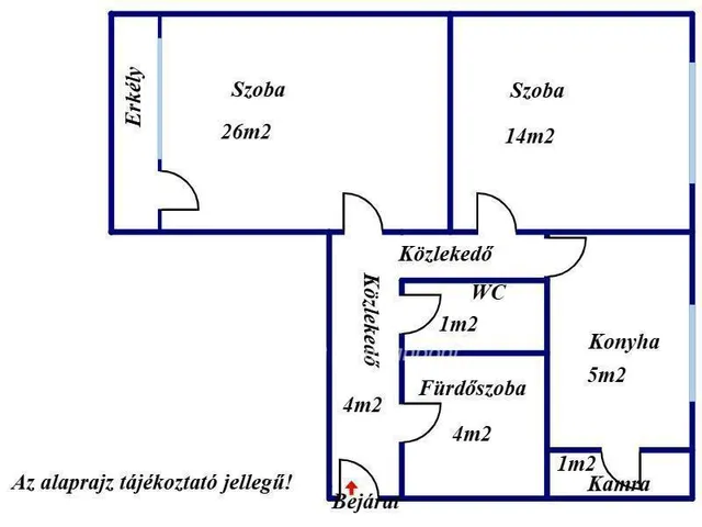 Eladó lakás Mezőkovácsháza 55 nm