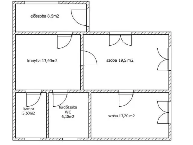 Eladó ház Szentes 67 nm