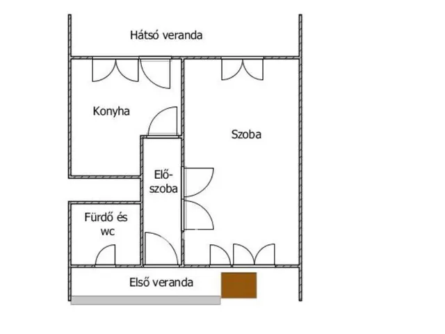 Eladó lakás Mezőhegyes 38 nm
