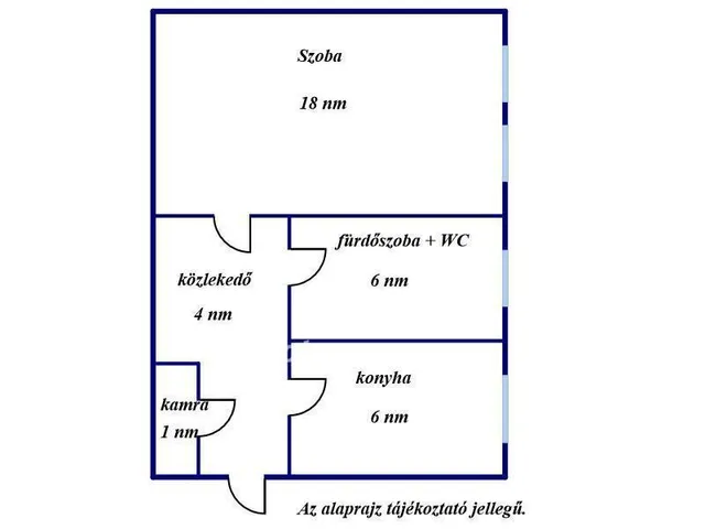 Eladó lakás Gyomaendrőd 35 nm