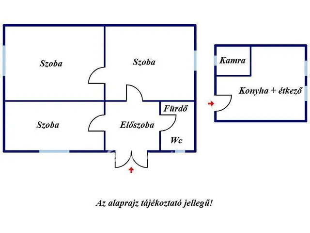 Eladó ház Kunszentmárton 70 nm