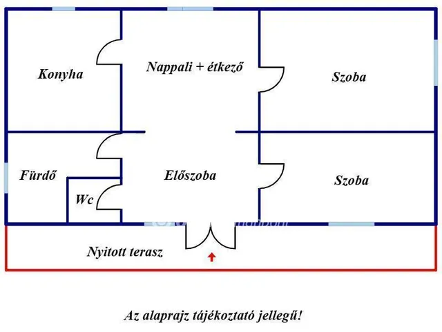 Eladó ház Kunszentmárton 73 nm