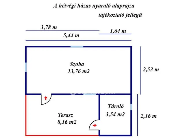 Eladó üdülő és hétvégi ház Kiskunfélegyháza 21 nm
