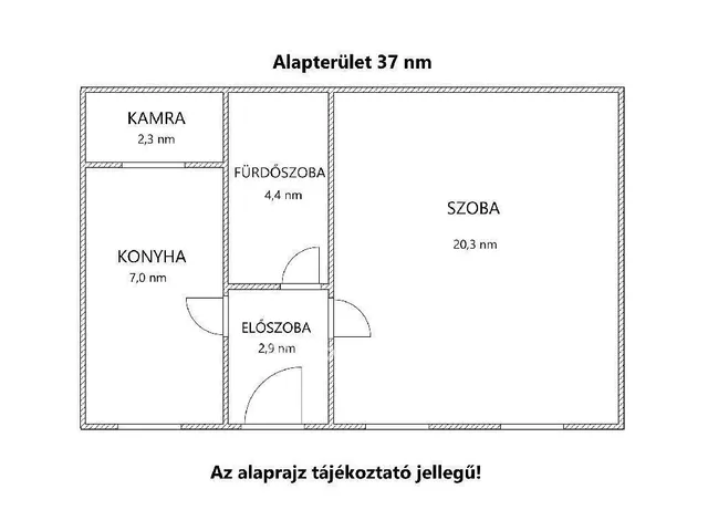 Eladó lakás Budapest XIII. kerület 36 nm