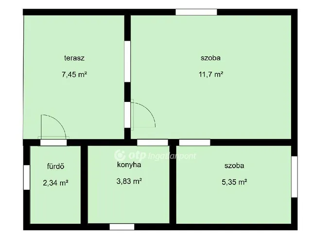 Eladó telek Diósd 700 nm