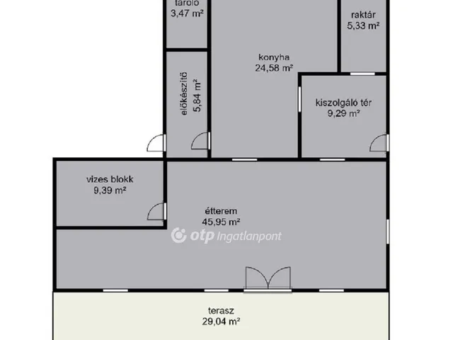 Eladó kereskedelmi és ipari ingatlan Mezőkovácsháza 104 nm