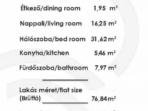 Eladó lakás Budapest XIII. kerület 76 nm