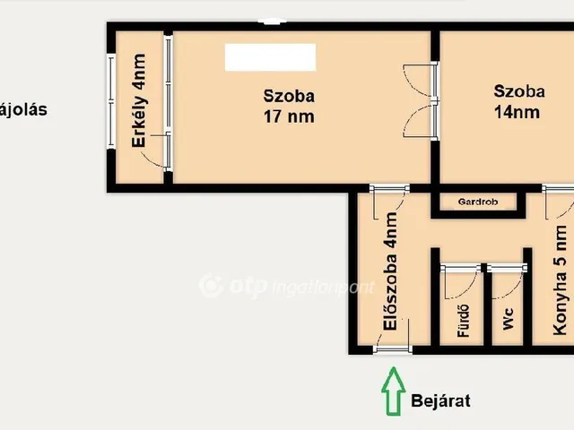 Eladó lakás Budapest XI. kerület 48 nm