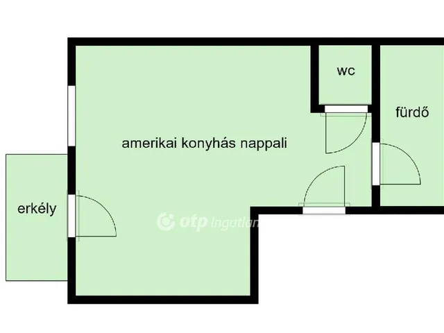 Eladó lakás Budapest VI. kerület 38 nm