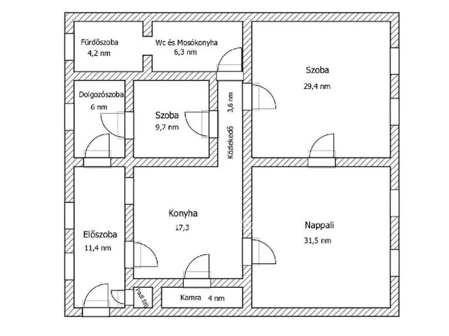 Eladó lakás Szentes 126 nm