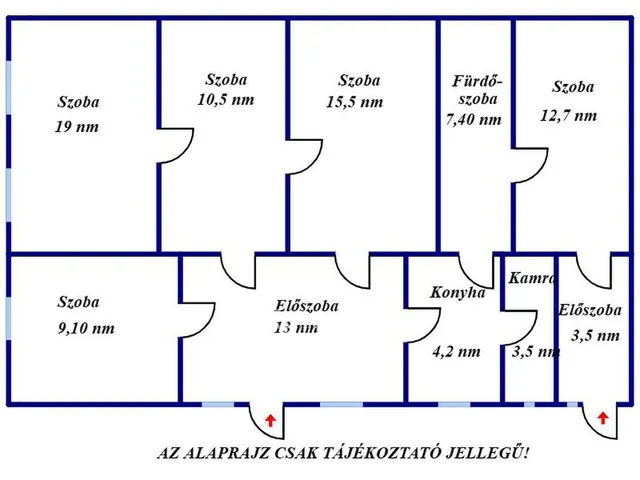 Eladó ház Tiszaalpár 104 nm