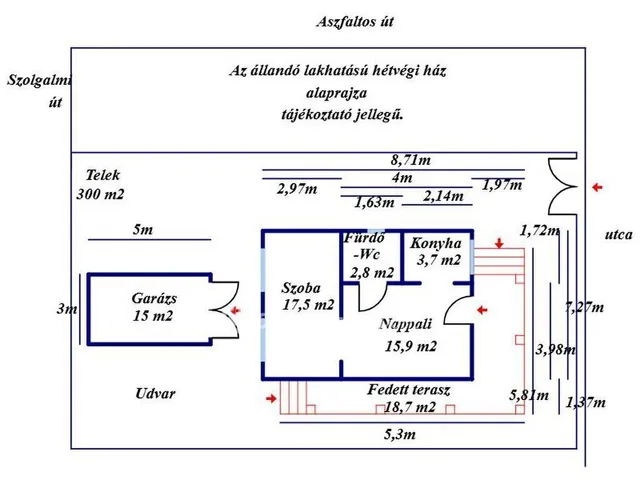 Eladó üdülő és hétvégi ház Tiszakécske 48 nm