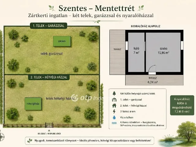 Eladó nyaraló Szentes 23 nm