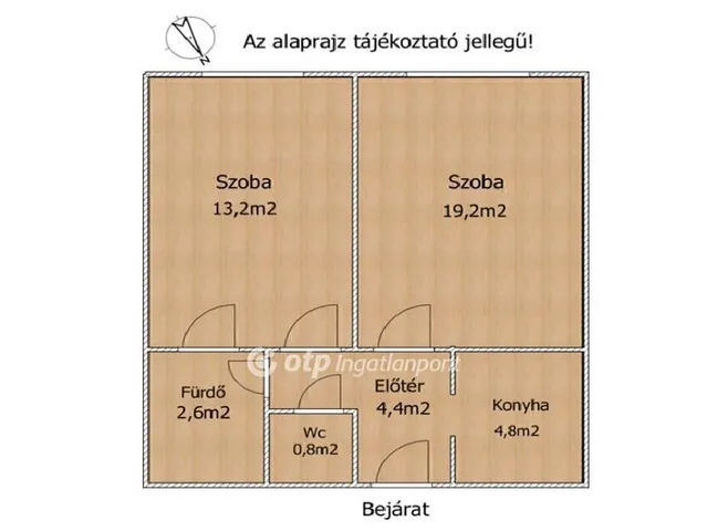 Eladó lakás Budapest XX. kerület 45 nm