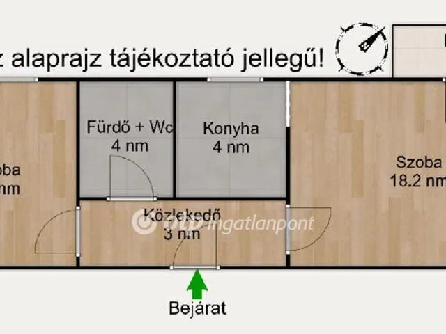 Eladó lakás Budapest XIV. kerület 43 nm
