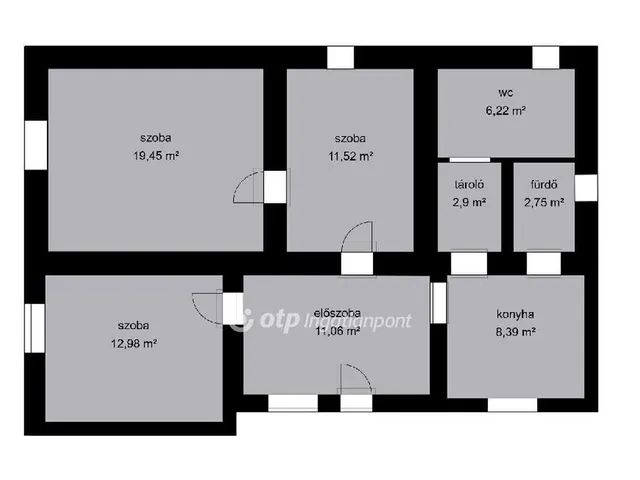 Eladó ház Kunágota 77 nm