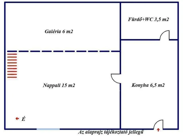 Eladó lakás Budapest XIII. kerület 25 nm