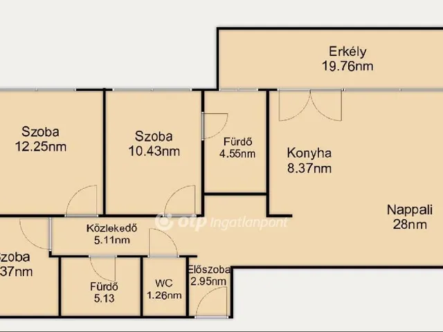 Eladó lakás Budapest XI. kerület 86 nm