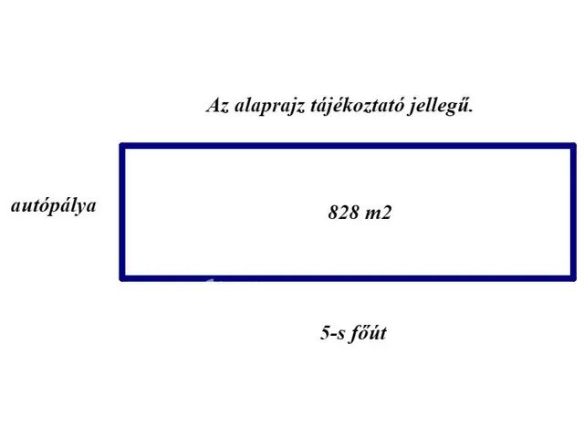 Eladó telek Kecskemét 828 nm