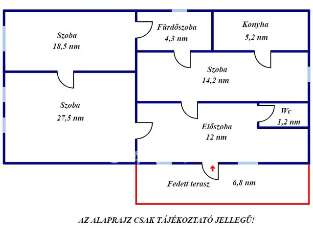 Eladó ház Kunszentmárton 82 nm