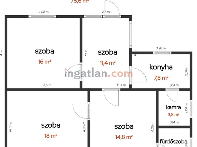 Eladó ház Tiszakécske 75 nm