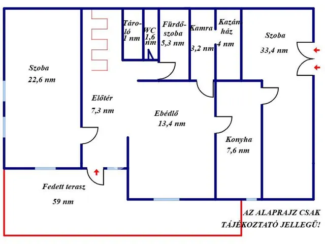 Eladó ház Kunszentmárton 210 nm