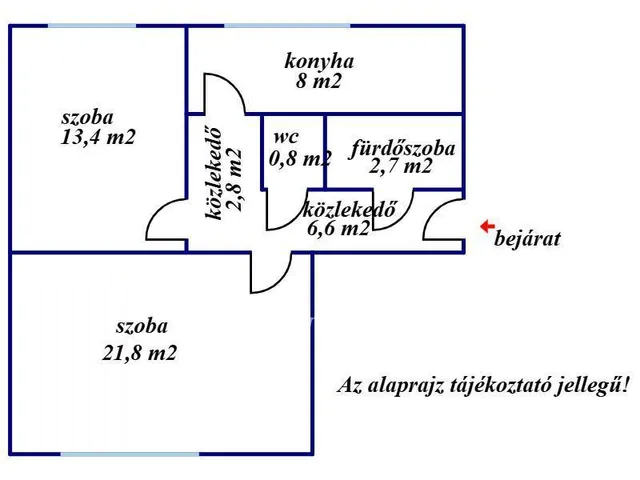 Eladó lakás Kecskemét 55 nm