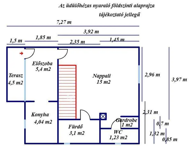 Eladó üdülő és hétvégi ház Tiszakécske 47 nm