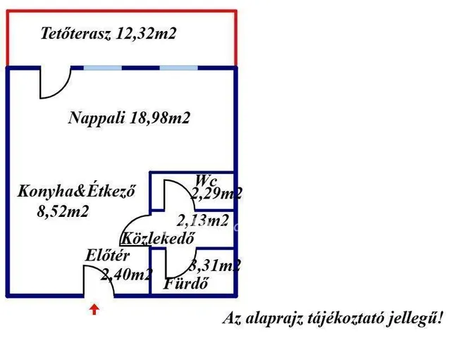 Eladó lakás Kecskemét 37 nm