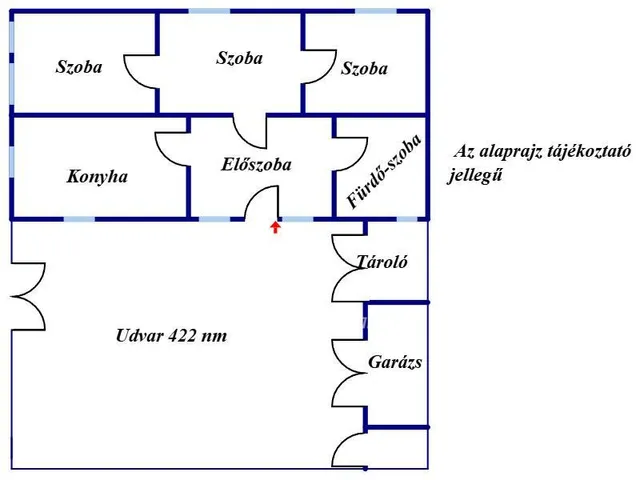 Eladó ház Tiszakécske 77 nm