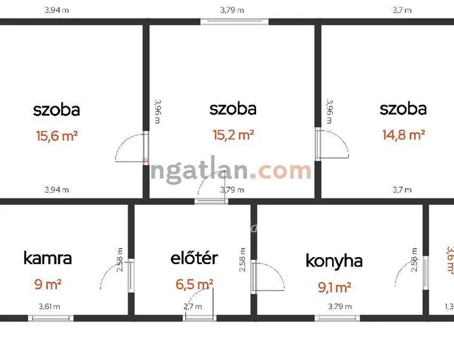 Eladó mezőgazdasági ingatlan Tiszakécske 73 nm