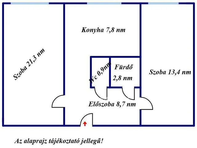 Eladó lakás Nagykőrös, Tabán 55 nm