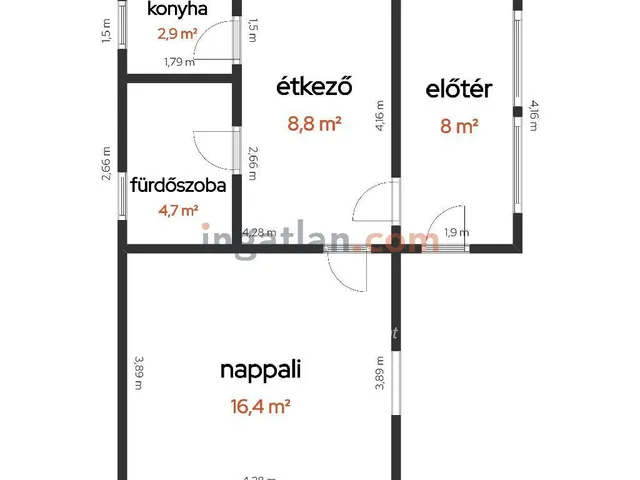 Eladó ház Tiszakécske 40 nm