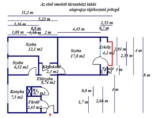 Eladó lakás Nagykőrös 61 nm