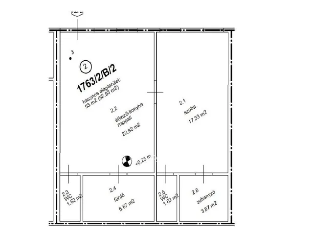 Eladó lakás Tápiószele 62 nm