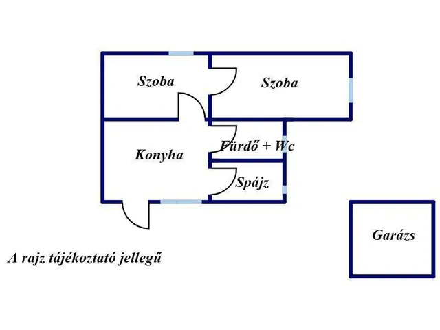 Eladó ház Kecskemét 55 nm