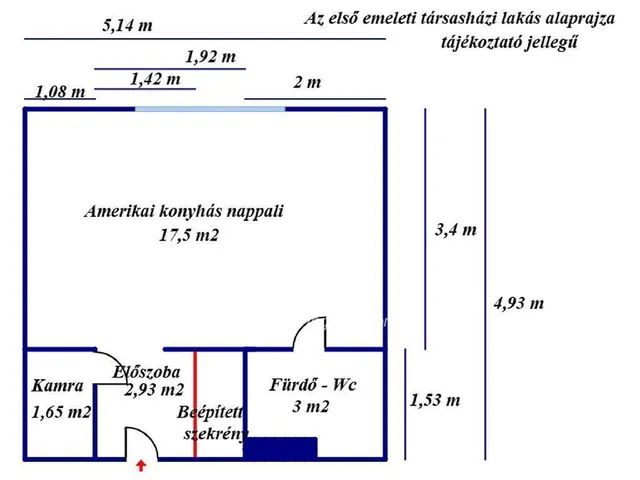 Eladó lakás Nagykőrös 26 nm