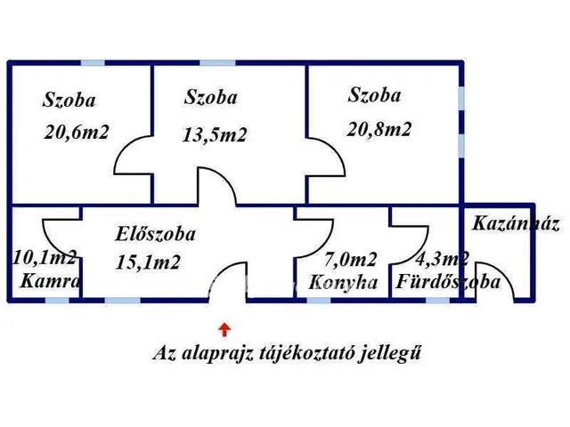 Eladó üdülő és hétvégi ház Csemő 91 nm
