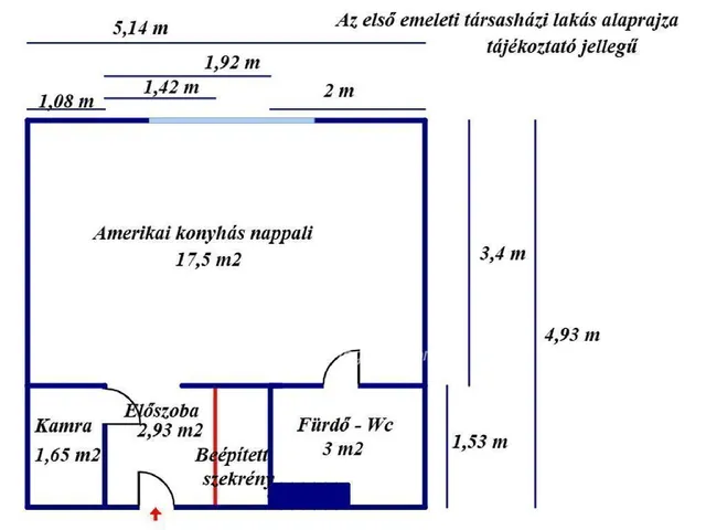 Eladó lakás Nagykőrös 26 nm