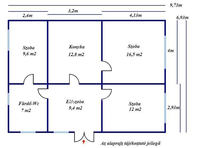 Eladó ház Nagykőrös 67 nm