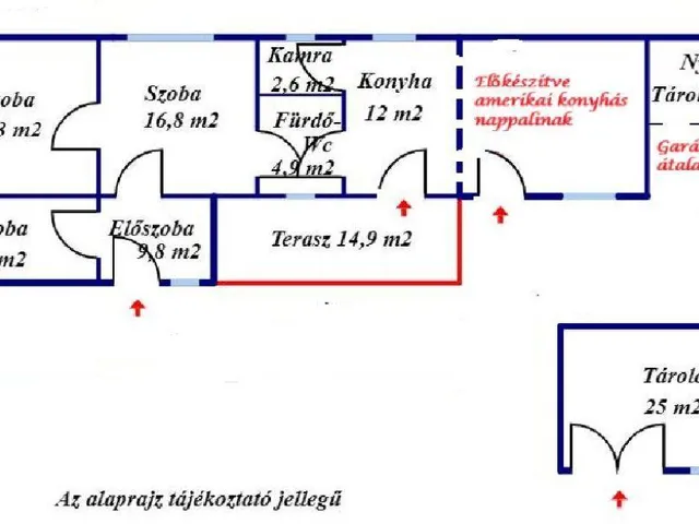 Eladó ház Kocsér 68 nm