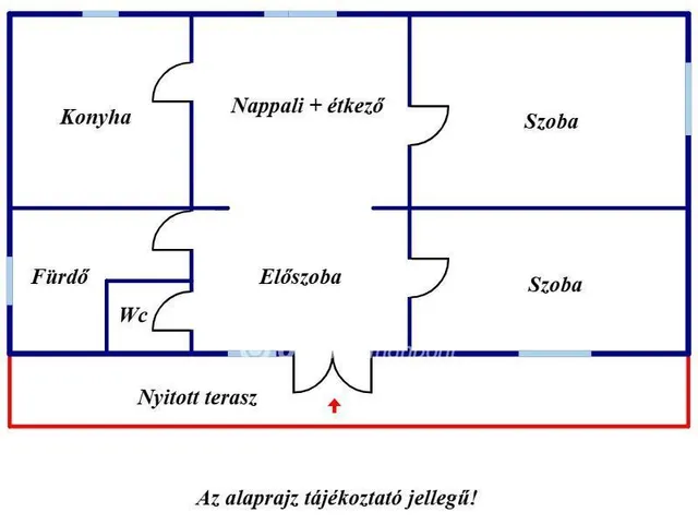 Eladó ház Kunszentmárton 73 nm