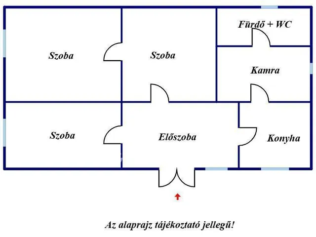 Eladó ház Kunszentmárton 78 nm