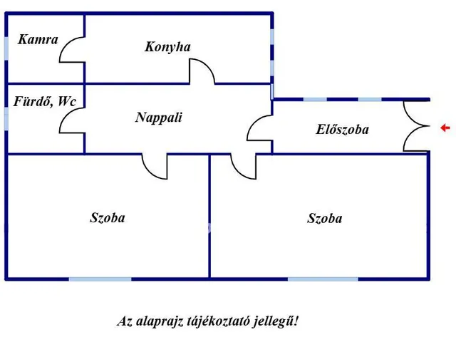Eladó ház Kunszentmárton 74 nm