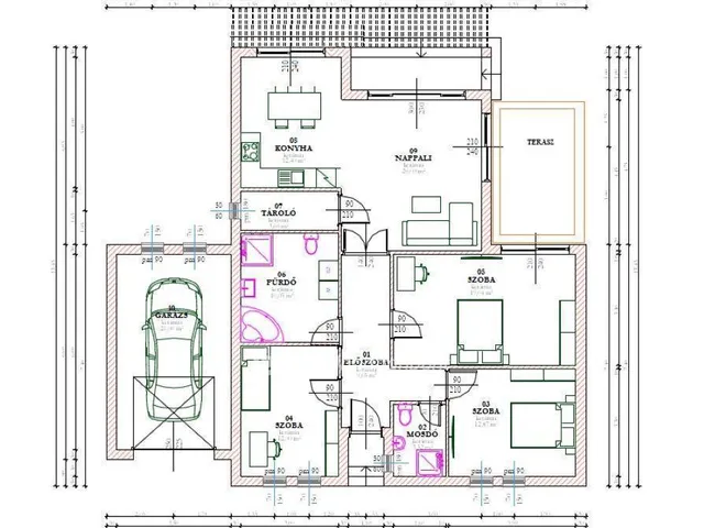 Eladó ház Kecskemét 100 nm