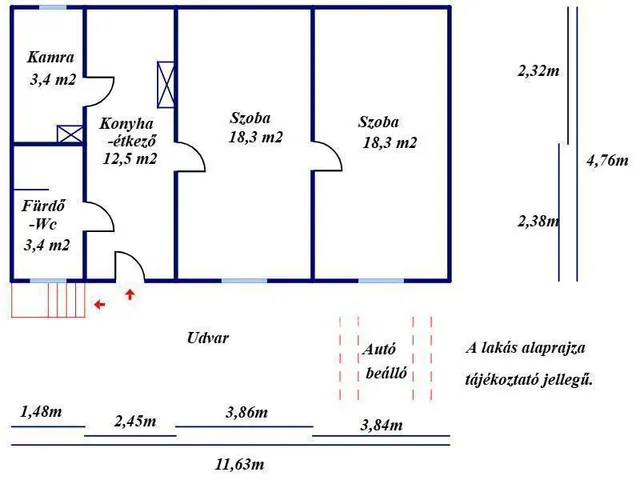 Eladó lakás Kecskemét 58 nm