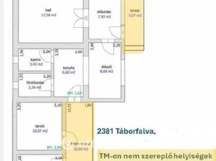 Eladó ház Táborfalva 81 nm